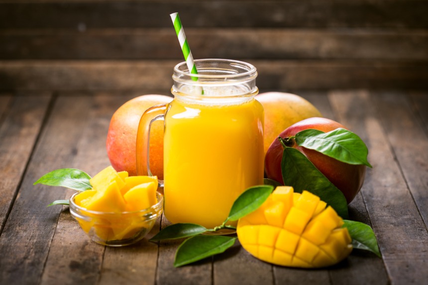 Milk Kefir Recipes Refreshing Mango Pineapple Kefir Smoothie in a Glass