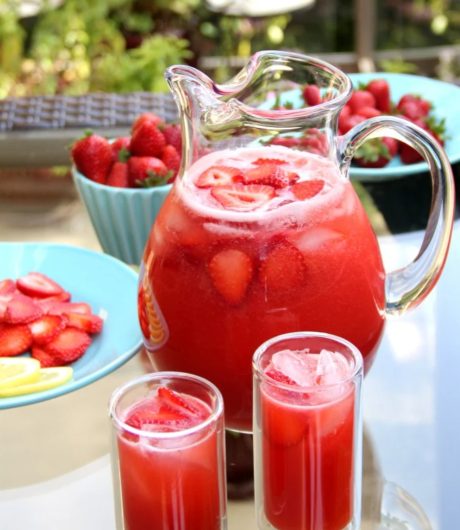 strawberry lemonade- Water Kefir Flavouring Ideas